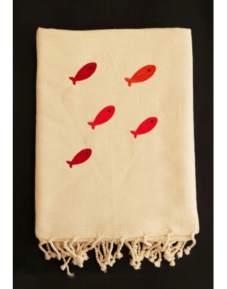 Drap fouta Poissons