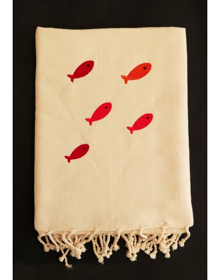 Drap fouta Poissons